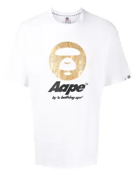 AAPE BY *A BATHING APE®: Футболка с принтом 