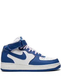 Nike: Голубые кроссовки  Air Force 1