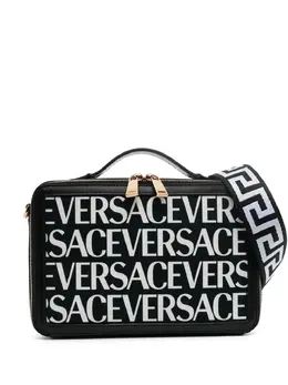 Versace: Сумка с принтом