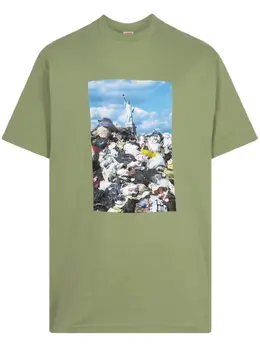 Supreme: Футболка с принтом 
