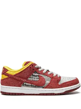 Nike: Красные кроссовки Dunk Low Premium