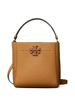 Tory Burch: Коричневая сумка  McGraw