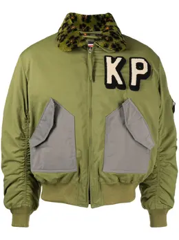 Kenzo: Зелёная куртка 
