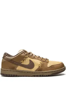 Nike: Коричневые кроссовки Dunk Low Pro SB