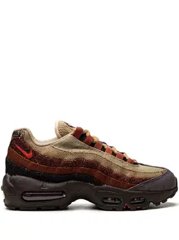 Nike: Коричневые кроссовки  Air Max 95