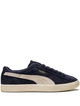 PUMA: Синие кроссовки  Suede