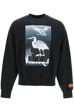 HERON PRESTON: Чёрный свитшот Censored