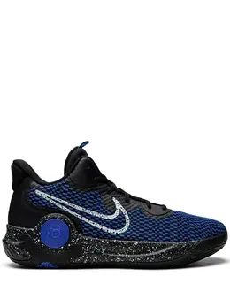 Nike: Синие кроссовки 
