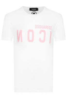 DSQUARED2: Белая футболка 