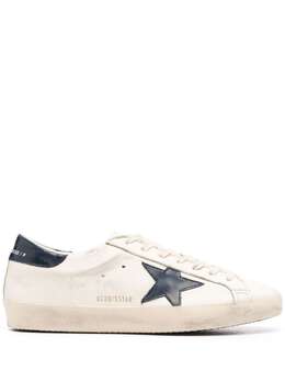 Golden Goose: Белые кроссовки  Super Star