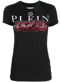 Philipp Plein: Футболка с принтом 
