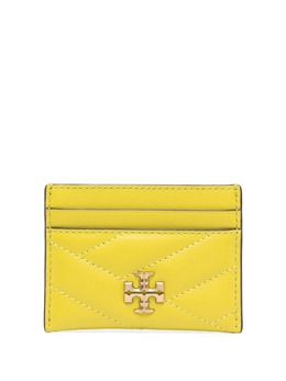 Tory Burch: Жёлтый картхолдер Kira Chevron