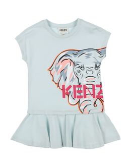 KENZO KIDS: Платье с принтом 