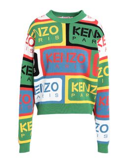 KENZO: Трикотажный свитер 