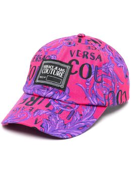 Versace Jeans Couture: Розовая кепка 