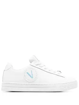 Versace Jeans Couture: Белые кроссовки 