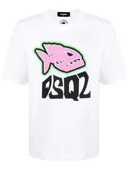 Dsquared2: Футболка с принтом 