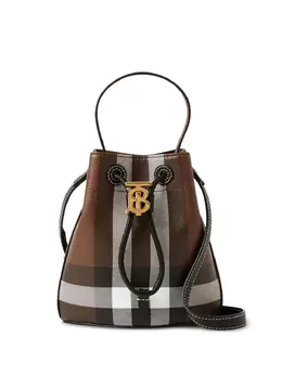 Burberry: Коричневая сумка  TB