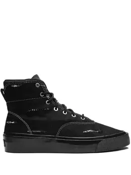 Converse: Чёрные кроссовки 