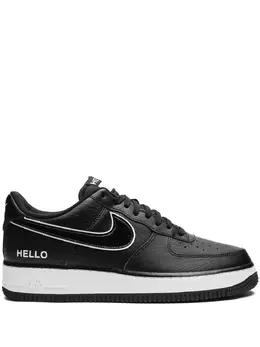 Nike: Чёрные кроссовки  Air Force 1
