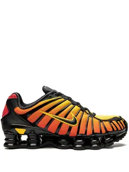 Nike: Чёрные кроссовки  Shox TL