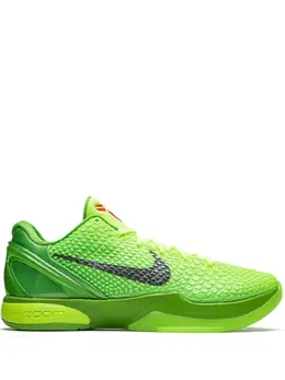 Nike: Зелёные кроссовки 