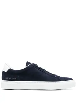 Common Projects: Синие кроссовки Retro