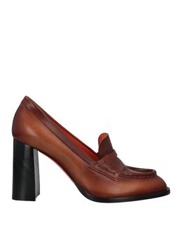 SANTONI: Коричневые лоферы 