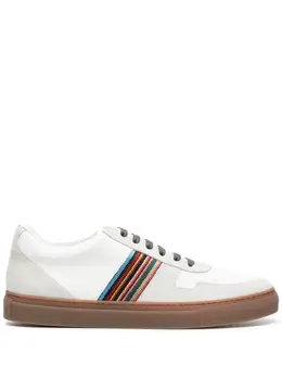 Paul Smith: Светлые кроссовки Artist Stripe