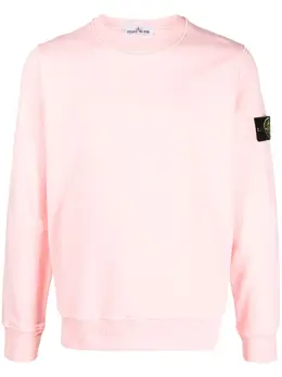 Stone Island: Розовый свитшот 