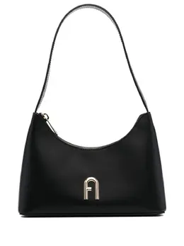 Furla: Чёрная сумка 