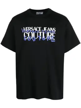 Versace Jeans Couture: Футболка с принтом