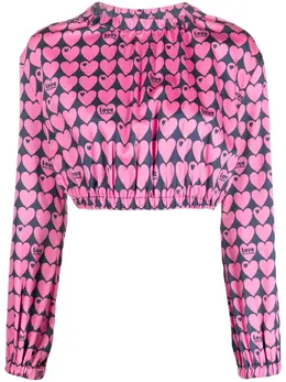 Love Moschino: Блуза с принтом 