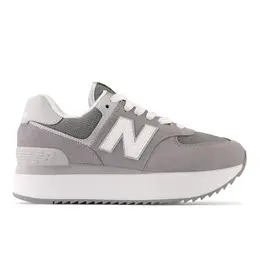 New Balance: Белые кроссовки  574