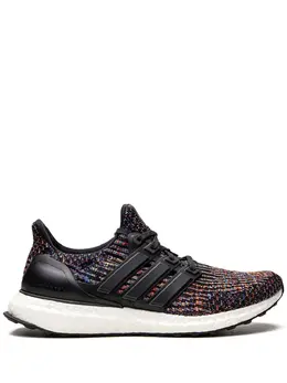 adidas: Чёрные кроссовки  UltraBoost J