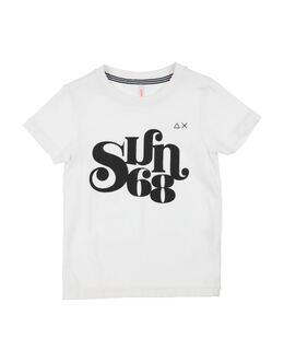 SUN 68: Однотонная футболка 