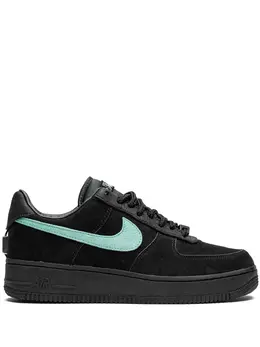 Nike: Чёрные кроссовки  Air Force 1 Low
