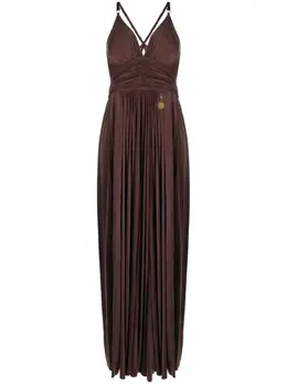 Elisabetta Franchi: Плиссированное платье 