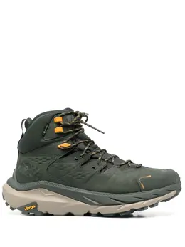 Hoka One One: Ботинки цвета хаки 
