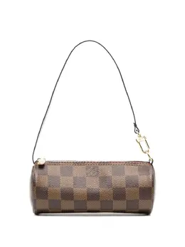 Louis Vuitton: Коричневая сумка 