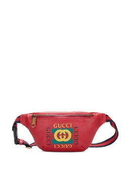 Gucci Pre-Owned: Сумка с принтом 