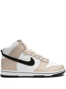 Nike: Бежевые кроссовки  Dunk High