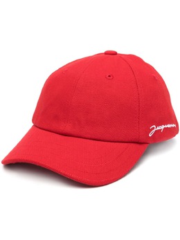 Jacquemus: Серебристая кепка La Casquette