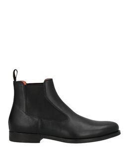 SANTONI: Чёрные ботинки 