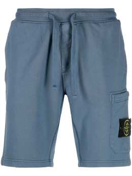 Stone Island: Голубые шорты 