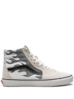 Vans: Светлые кроссовки  Sk8-Hi