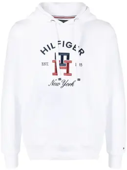 Tommy Hilfiger: Белая толстовка 