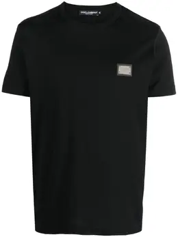 Dolce & Gabbana: Чёрная футболка  T