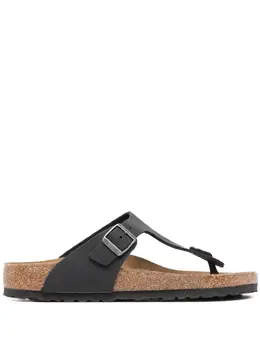 Birkenstock: Чёрные сандалии 