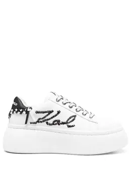 Karl Lagerfeld: Белые кроссовки 